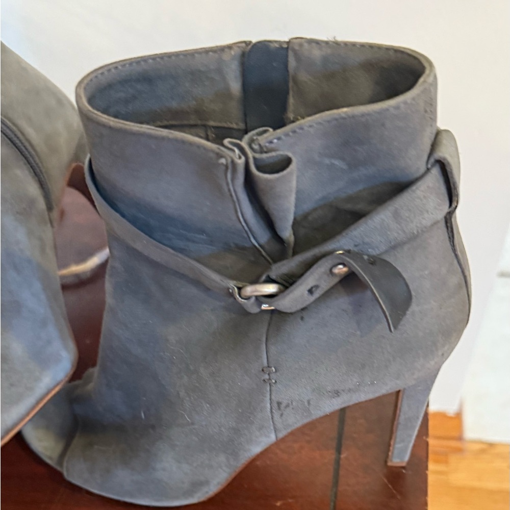Gray Women's Ankle Booties